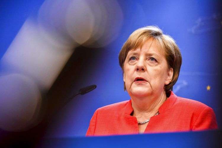 La canciller alemana Angela Merkel. Foto: Geert Vanden Wijngaert.