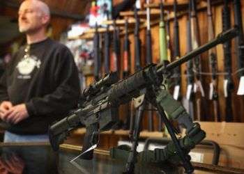 Tienda de armas en los Estados Unidos. Foto: mvsnoticias.com.