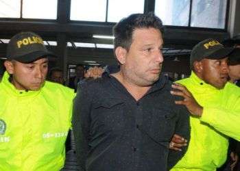 El cubano Raúl Gutiérrez Sánchez (centro) fue detenido en Colombia por ser un presunto terrorista islámico. Foto: Abel Cárdenas / El Tiempo.