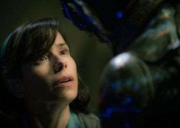 Sally Hawkins, a la izquierda, y Doug Jones en una escena de "The Shape of Water". Foto: Kerry Hayes / Fox Searchlight Pictures vía AP.