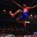 Juan Miguel Echevarría ganó este viernes el salto largo en el Campeonato Mundial de atletismo. Foto: Mundo Deportivo.