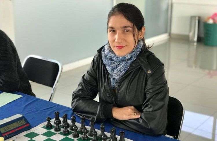 Lisandra Ordaz en un torneo en México. Foto: @lisychess / Facebook.