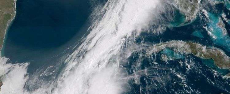 Foto: Imagen del satélite GOES 16.