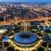 Desde el aire el estadio Luzhniki de Moscú, donde se realizará la final de la Copa del Mundo Foto: Dmitry Serebryakov/AP.