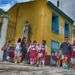 Escolares cubanos en la casa natal de José Martí. Foto: Otmaro Rodríguez