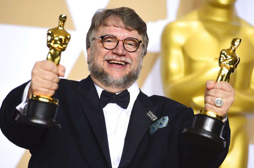 Guillermo del Toro, ganador de los premios Oscar al mejor director y la mejor película por "The Shape of Water". Foto: Jordan Strauss/Invision/AP.