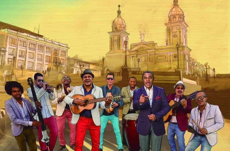 A mí qué. El Septeto Santiaguero junto a El Canario con invitados como Gilberto Santarosa.