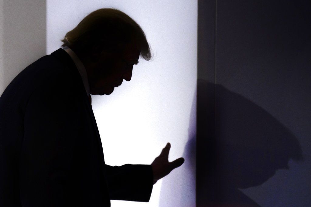 El presidente de Estados Unidos Donald Trump en enero de 2018 en Davos. Foto: Laurent Gillieron / Keystone vía AP.