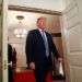 Donald Trump en la Sala Diplomática de la Casa Blanca, en Washington. Foto: Pablo Martínez Monsivais / AP.