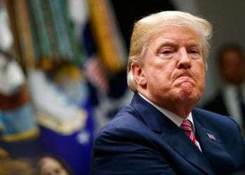 Donald Trump durante una reunión en la Casa Blanca, en Washington. Foto: Evan Vucci /AP.