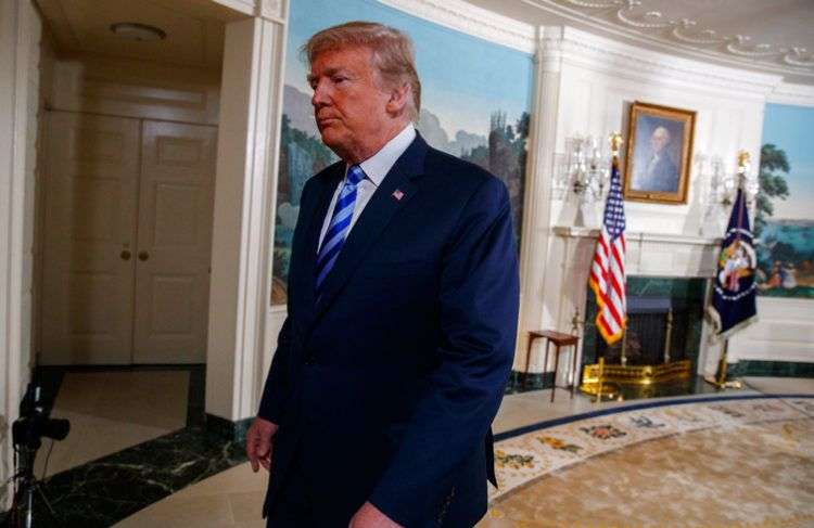 Donald Trump en la Casa Blanca. Foto: Evan Vucci / AP.