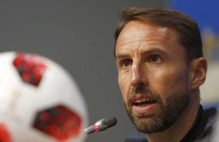 Gareth Southgate, the already famous coach of the British team in Russia 2018. Photo: Alastair Grant / AP