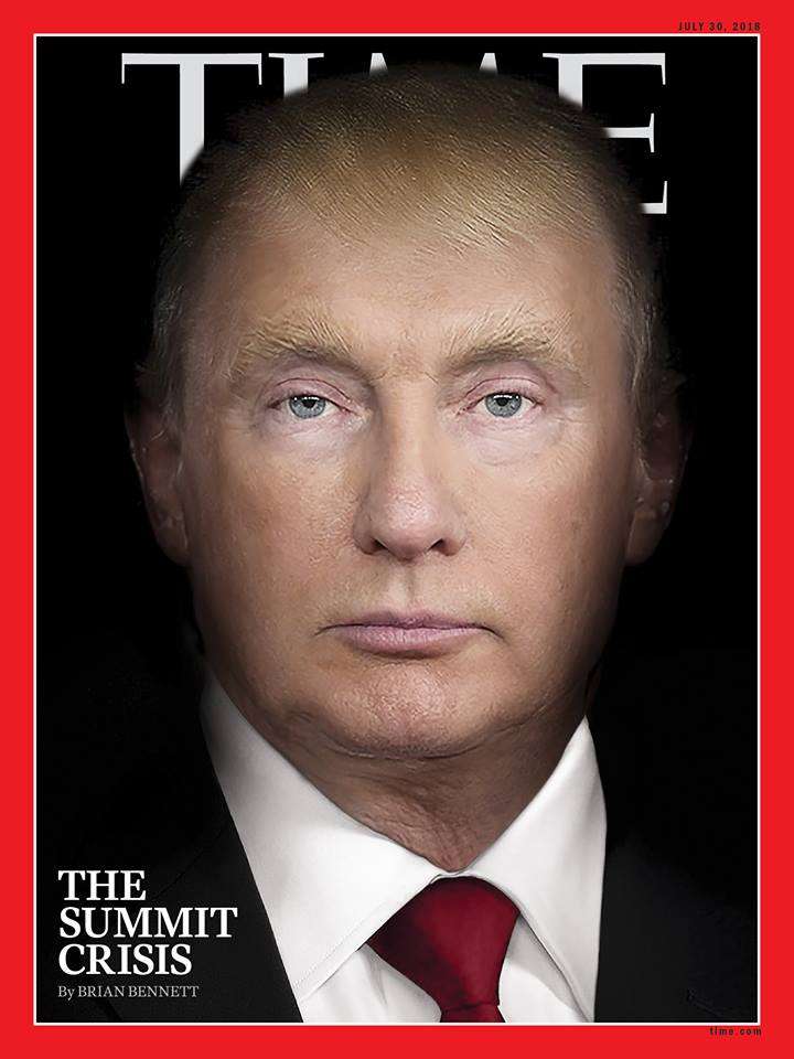 La más reciente portada de la revista Time.