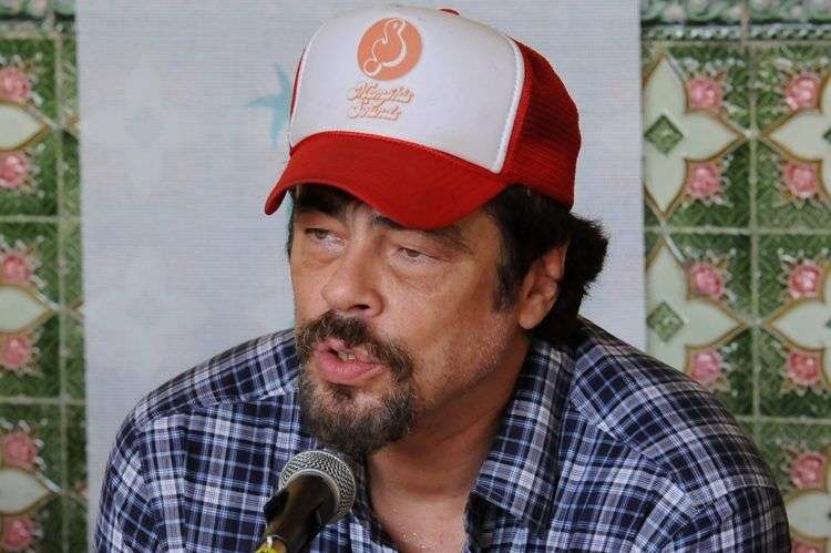 Benicio del Toro en el Festival de Gibara. Foto: Carlos Rafael Álvarez.