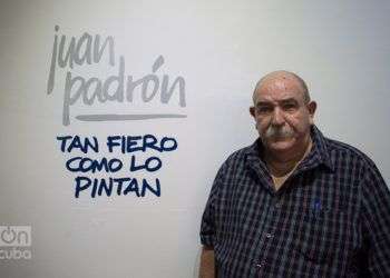 Juan Padrón, "Tan fiero como lo pintan". Foto: Otmaro Rodríguez.
