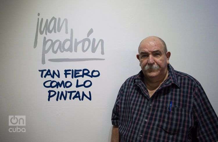 Juan Padrón, "Tan fiero como lo pintan". Foto: Otmaro Rodríguez.