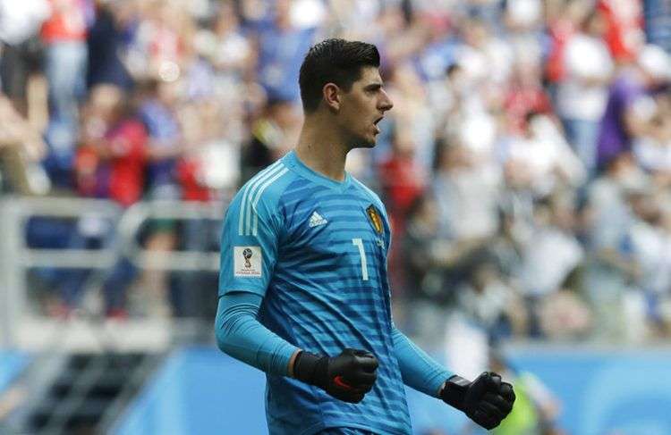 Tras su gran actuación con Bélgica en Rusia 2018, el arquero Thibaut Courtois llegó al Real Madrid. Foto: Petr David Josek / AP.