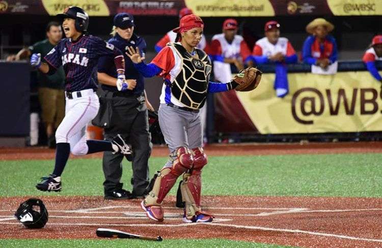 Japón le propinó a Cuba su tercera derrota en el Mundial de béisbol femenino 2018. Foto: Yuhki Ohboshi.