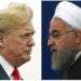 Donald Trump y Hasán Ruhani. Foto: AP.