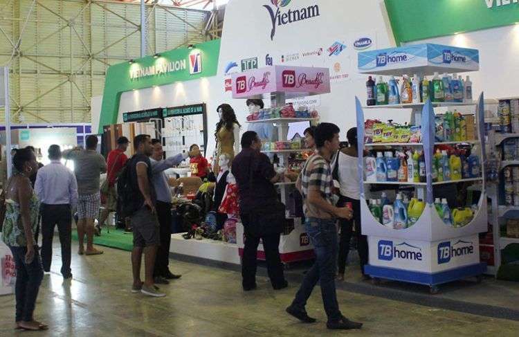 Stand de la compañía vietnamita Thai Binh en la Feria Internacional de La Habana (FIHAV). Foto: thaibinhcorp.vn