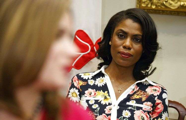 Foto de archivo de Omarosa Manigault-Newman, entonces colaboradora del presidente Donald Trump, en un evento en la Casa Blanca. Foto: Evan Vucci / AP / Archivo.