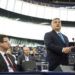 El primer ministro de Hungría, Viktor Orban, durante un discurso en el Parlamento Europeo en Estrasburgo, Francia, el 11 de septiembre de 2018. Foto: Jean-Francois Badias / AP.