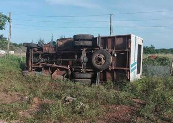 Accidente de tránsito en Cuba. Foto: Archivo.