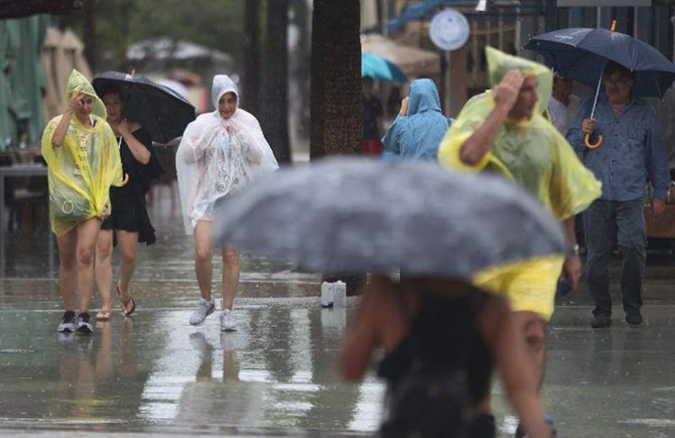 La tormenta tropical Gordon ha dejado mucha lluvia a su paso por EE.UU. Foto: La Prensa.