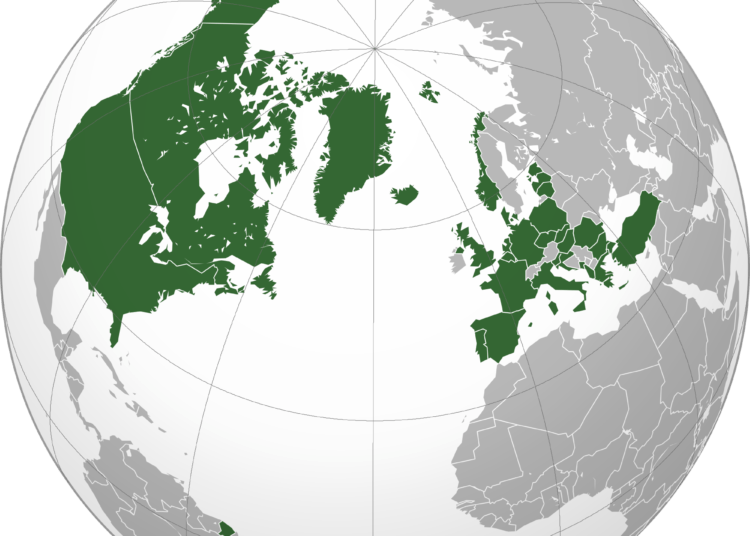 Mapa de la OTAN (Wikimedia Commons)