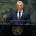 El presidente de Cuba, Miguel Díaz-Canel, se dirige a la 73ª sesión de la Asamblea General de las Naciones Unidas en la sede de la ONU, el miércoles 26 de septiembre de 2018. Foto: Richard Drew / AP.