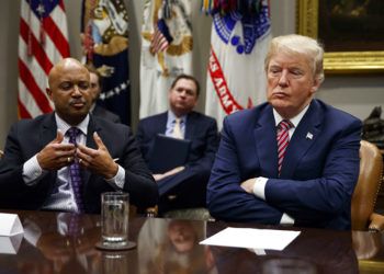Donald Trump en una reunión la Casa Blanca. Fhoto: Evan Vucci / AP / Archivo.