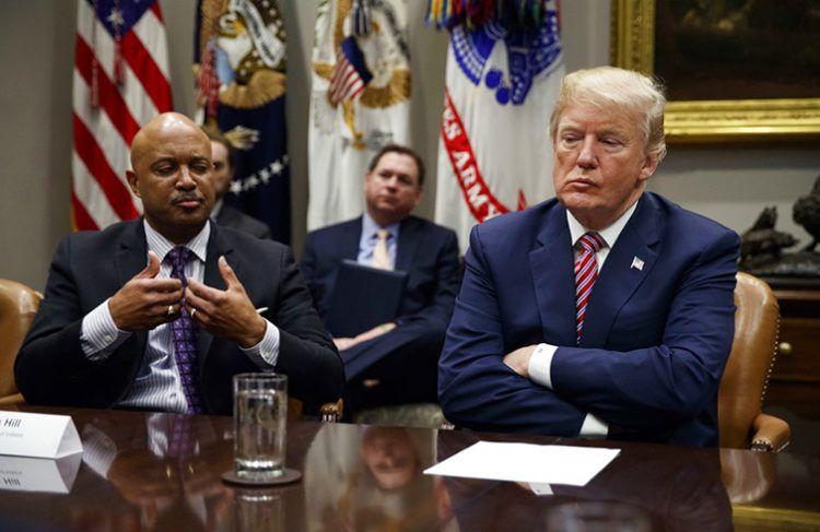 Donald Trump en una reunión la Casa Blanca. Fhoto: Evan Vucci / AP / Archivo.