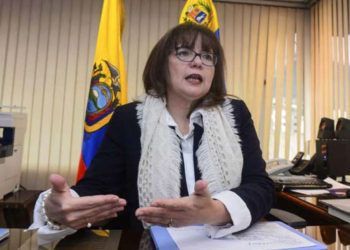 Carol Delgado, embajadora de Venezuela en Ecuador, expulsada por el gobierno de Lenín Moreno. Foto: Álvaro Pérez / EL TELÉGRAFO.