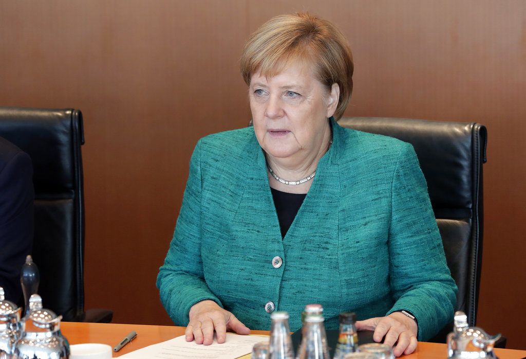 La canciller alemana Angela Merkel. Foto: AP / Archivo.