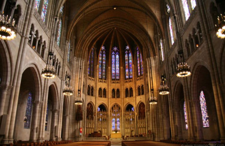 Iglesia Riverside de Harlem. Foto: aviewoncities.com
