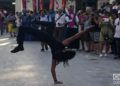 Danza en espacios urbanos durante la Fiesta la Cultura Iberoamericana, en Holguín. Foto: Frank Lahera Ocallaghan.