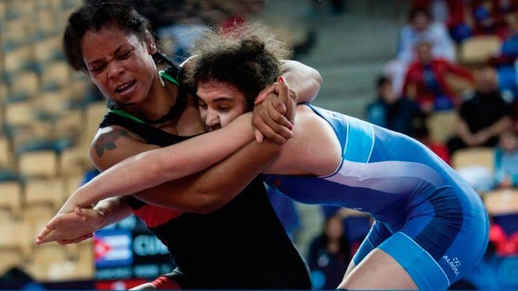 Yudaris Sánchez coronó un gran año de la lucha, que tuvo resultados de primer nivel en varias categorías. Foto: United World Wrestling