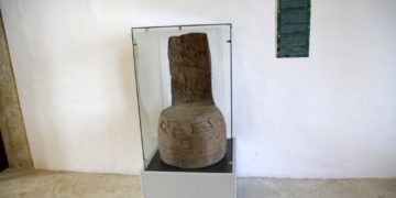 La silla de Antonio Maceo, exhibida en el en el Castillo de Bellver, en Palma de Mallorca. Foto: Joan Torres / ultimahora.es