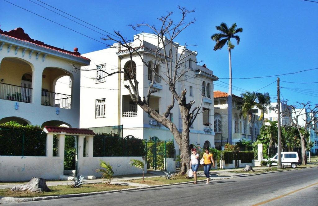 Barrio de Miramar en La Habana. Foto: miramarcuba.blogspot.com
