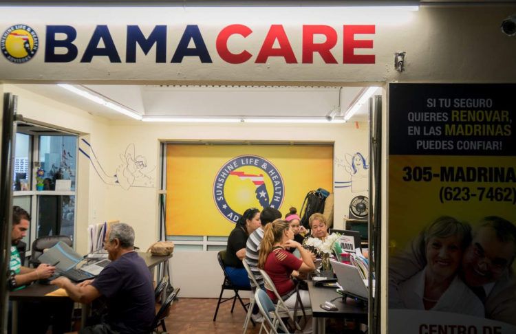 Centro de inscripción del Obamacare. Foto: tampabay.com