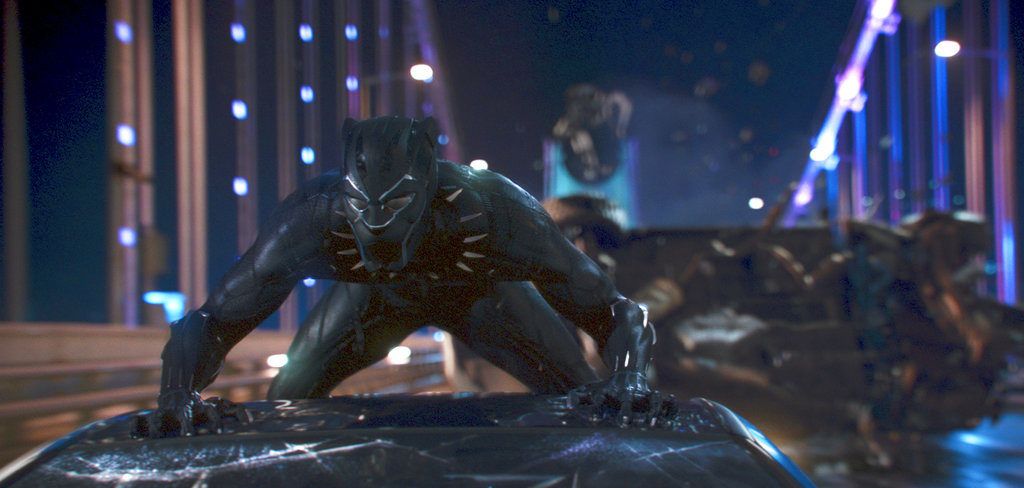 En esta imagen difundida por Disney, una escena de "Black Panther" de Marvel Studios. (Matt Kennedy/Marvel Studios-Disney vía AP)