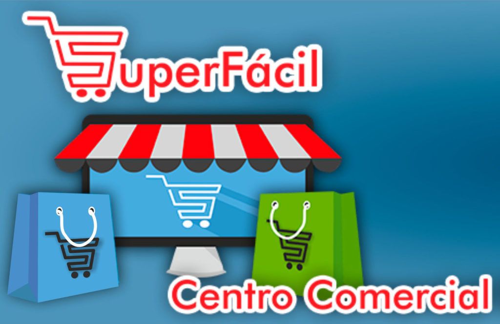 Captura de pantalla de la portada del centro comercial digital "Súper fácil", creación de la Empresa de Tecnologías de la Información y Servicios Telemáticos Avanzado (CITMATEL) de Cuba.