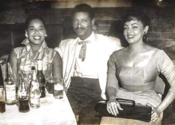  Celeste Mendoza, Benny Moré y Olga Navarro.
