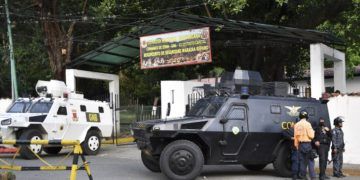 Fuerzas de la Guardia Nacional de Venezuela. Foto: La Nación.