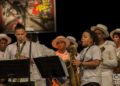 Jóvenes músicos en el Jazz Plaza 2019, en Santiago de Cuba. Foto: Frank Lahera Ocallaghan.