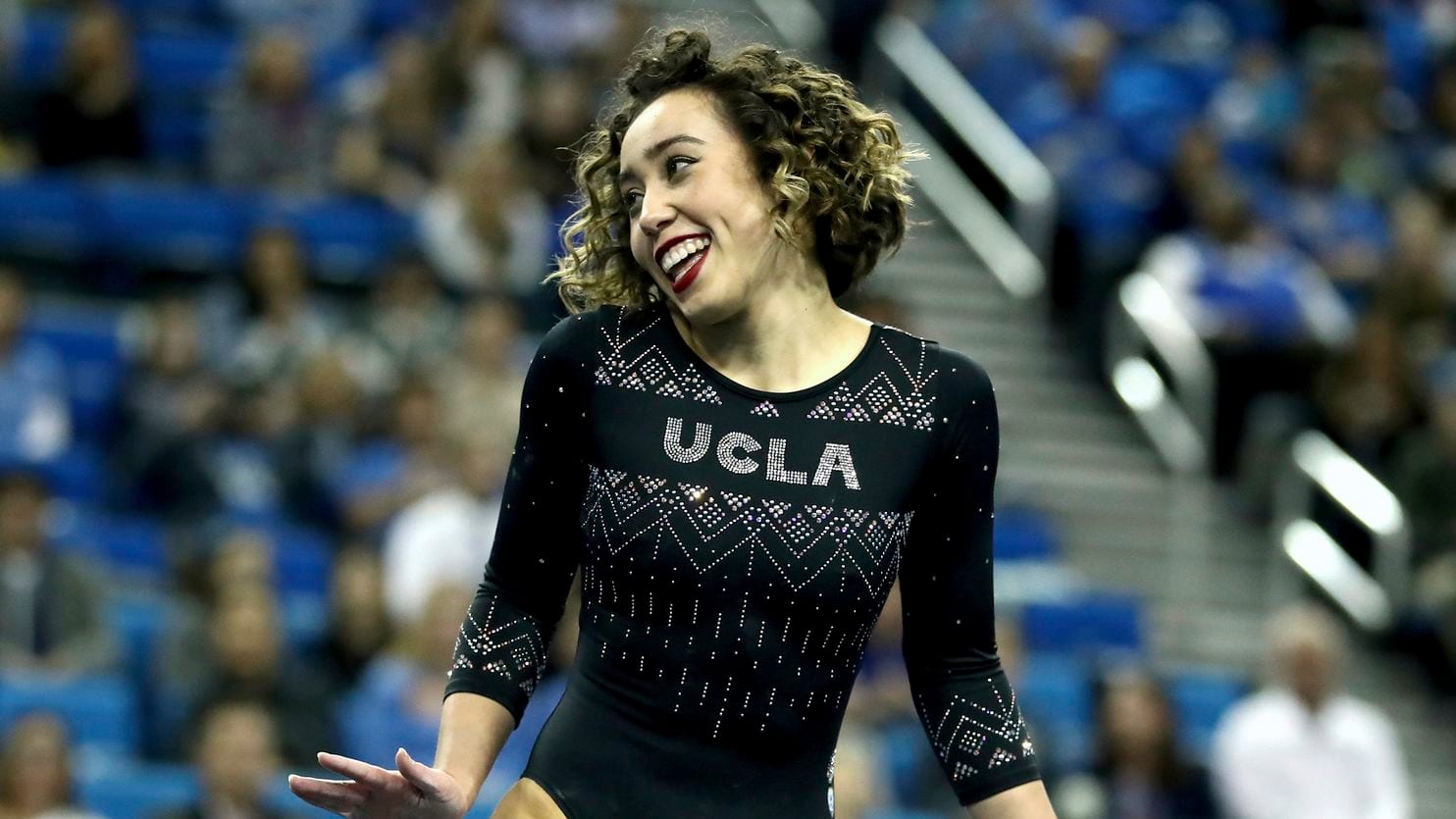 Katelyn Ohashi. Foto: Ben Liebemberg/ AP.