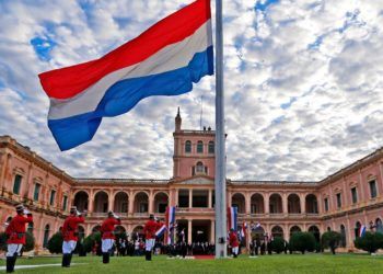 El Palacio de López es la sede del gobierno de la República del Paraguay.