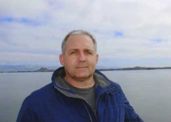 Esta foto sin fecha cedida por la familia Whelan muestra a Paul Whelan en Islandia. Whelan, un ex marine estadounidense detenido por espionaje en Rusia, recibió acceso a funcionarios estadounidenses, según se conoció el miércoles, 2 de enero del 2019. Foto: AP.