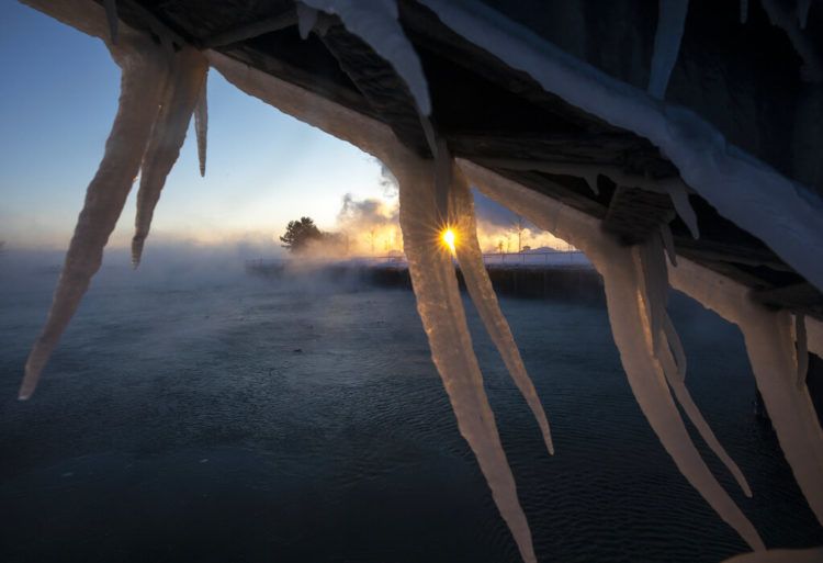 Port Washington, Wisconsin, el miércoles 30 de enero de 2019. Foto: Jeffrey Phelps / AP.