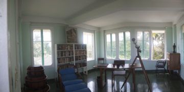 Interior de la casa de Hemingway en Finca Vigía. Foto: Cortesía Hugo Fernández.